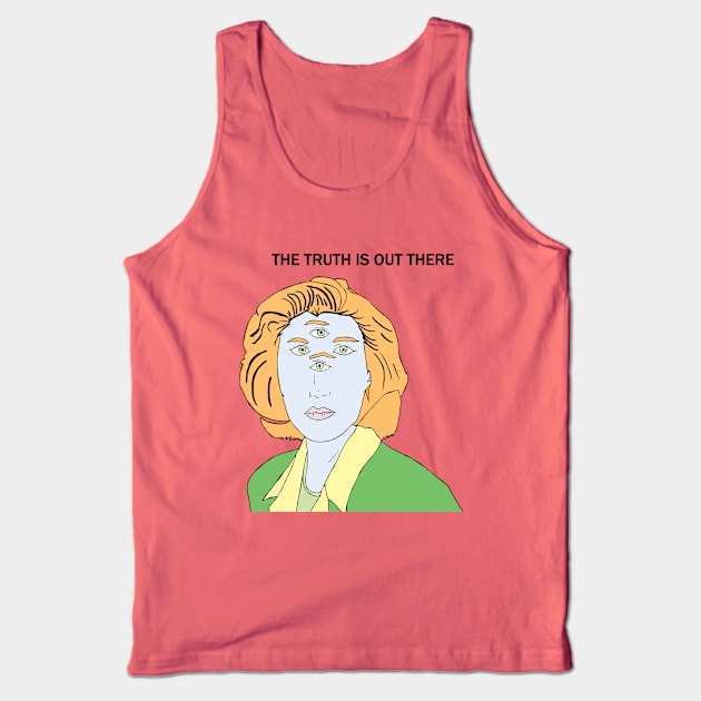 The Truth is Out There Tank Top by killmonkies